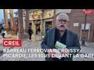 Barreau ferroviaire Roissy-Picardie: les élus manifestent en gare de Creil