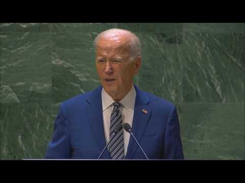 Biden says US does not want China rivalry to 'tip into conflict'