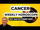 Cancer Horoscope Weekly Astrology from 2nd October 2023