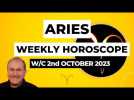 Aries Horoscope Weekly Astrology from 2nd October 2023