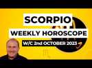 Scorpio Horoscope Weekly Astrology from 2nd October 2023