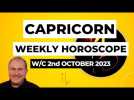 Capricorn Horoscope Weekly Astrology from 2nd October 2023