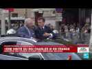 Charles III en France : descente des Champs-Elysées avec Emmanuel Macron