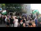 VIDEO. Jus de raisin et folklore aux vendanges du Bouffay, au coeur de Nantes