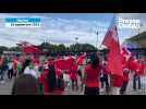 VIDEO. Les supporters tongiens font chauffer l'atmosphère à Nantes avant l'affrontement face aux Irlandais