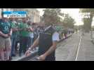 Nantes. L'agent du tramway fait patienter les supporters irlandais en chanson
