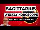 Sagittarius Horoscope Weekly Astrology from 25th September 2023