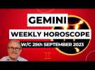 Gemini Horoscope Weekly Astrology from 25th September 2023