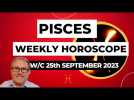 Pisces Horoscope Weekly Astrology from 25th September 2023