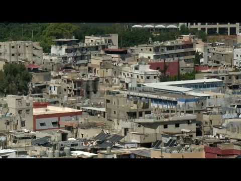 Morning after clashes resumed in Lebanon Palestinian refugee camp