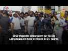 6000 migrants débarquent sur l'île de Lampedusa en Italie en moins de 24 heures