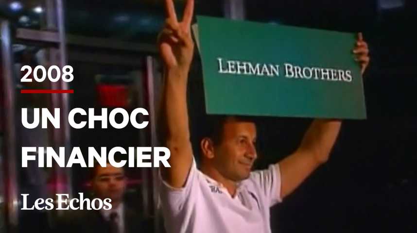 Illustration pour la vidéo Il y a 15 ans, quand les employés de Lehman Brothers faisaient leurs cartons