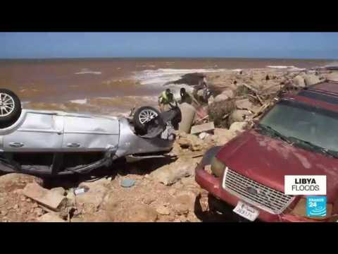 Deadly floods in Libya: Authorities in Derna have been buring the dead in mass graves