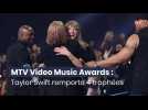 MTV Video Music Awards :Taylor Swift remporte 4 trophées