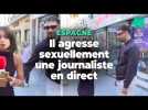 En Espagne, un homme agresse sexuellement une journaliste en direct à la télévision