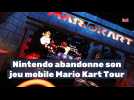Nintendo abandonne son jeu mobile Mario Kart Tour