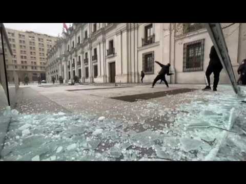 Chile protesters, police clash on anniversary of Pinochet coup d'etat
