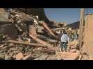 Moroccans scour rubble for quake survivors in Atlas village