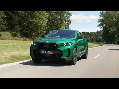 The new BMW X6 M60i xDrive Driving Video