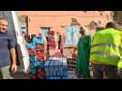 Maroc: distribution d'aide dans un village dévasté par le séisme