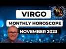 Virgo Horoscope November 2023. Venus Can Bring Luck.