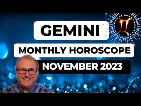 Gemini Horoscope November 2023. New Energy Flows In.