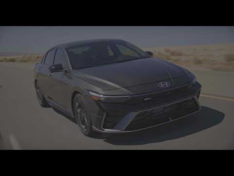 2024 Hyundai Elantra N Line Driving Video