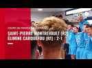 VIDÉO. Coupe de France de football : la joie de Saint-Pierre Montrevault, tombeur de Carquefou