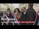 Retraites: La Nupes s'affiche unie contre la réforme