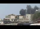 Senegal: plumes of black smoke beside the court room as tensions rise at start of Sonko trial