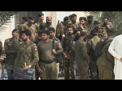Pakistan police wait for courts decision on ex-PM Khan arrest