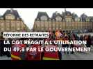 Charleville-Mézières: Nadège Guth (CGT) réagit à l'usage du 49.3 par le gouvernement