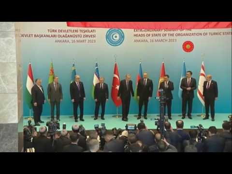Turkey's Erdogan meets with leaders of the Organization of Turkic States in Ankara