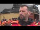 Retraites: le port de Brest bloqué par les dockers et travailleurs portuaires