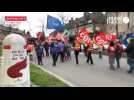 VIDÉO. Manifestation du 15 mars à Avranches : direction place Patton