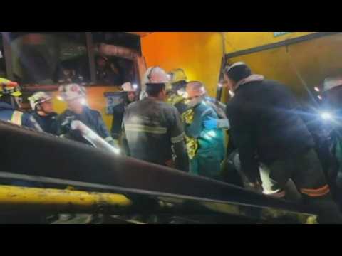 Firefighters rescue miner from Colombia coal mine after deadly explosion