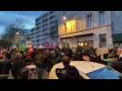 Lille : manifestation sauvage contre la réforme des retraites à wazemmes