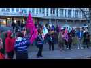 Arras : manifestation contre le recours au 49.3 devant la préfecture