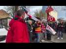 Cambrai : réaction au 49.3 devant la sous-préfecture