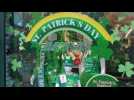 Dublin se prépare pour la parade de la Saint-Patrick