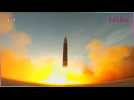 Corée du Nord : images du tir d'un missile balistique intercontinental
