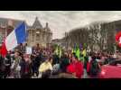 Lille: Un bon millier de jeunes à nouveau réunis contre la réforme des retraites