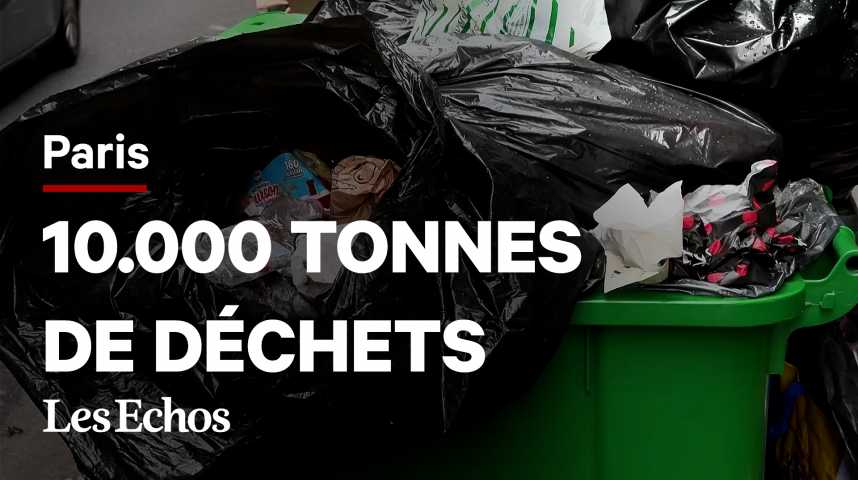 Illustration pour la vidéo Pourquoi les poubelles s’amoncellent à Paris