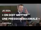 Macron sonne la « mobilisation générale » à 500 jours des JO