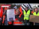 VIDÉO. Les salariés de Fleury Michon manifestent à Plélan-le-Grand