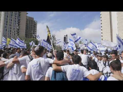 Young Israeli nationalists mark Jerusalem Day