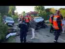 Zutkerque : grave accident de la circulation route de Polincove