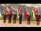 Leaders take group photo during China-Central Asia Summit