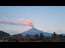 TIMELAPSE: Mexico's Popocatepetl volcano spews smoke and ashes