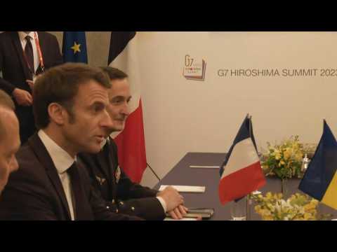 Zelensky presence at G7 'can be a game changer': Macron